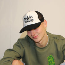 Load image into Gallery viewer, Trucker Hat Black - Friends of Monty’s