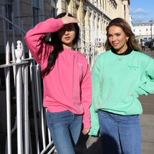 Load image into Gallery viewer, Manifest Mint Green Crewneck Sweatshirt