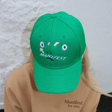 Load image into Gallery viewer, Manifest Emerald Green Frog Face Cap