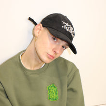 Load image into Gallery viewer, Black Chord Stylish Embroidered Friends of Montpellier Hat