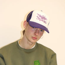 Load image into Gallery viewer, Trucker Hat Purple - Friends of Monty’s