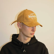Load image into Gallery viewer, Manifest Brown Sued Cap - Light