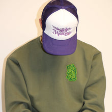 Load image into Gallery viewer, Trucker Hat Purple - Friends of Monty’s