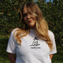 Load image into Gallery viewer, White T-Shirt Manifest and Moo