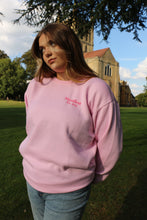Load image into Gallery viewer, Manifest Crewneck Sweatshirt in Pink