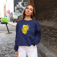 Load image into Gallery viewer, Manifest Sunshine Sweatshirt in Navy