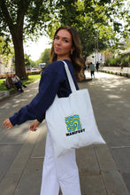 Load image into Gallery viewer, Swirl Blue Tote Bag