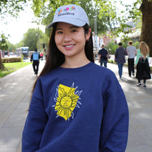 Load image into Gallery viewer, Manifest Navy Sunshine Sweatshirt