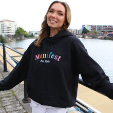Load image into Gallery viewer, Manifest Pride Hoodie Black