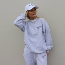 Load image into Gallery viewer, Manifest Grey Crewneck Sweatshirt Womens