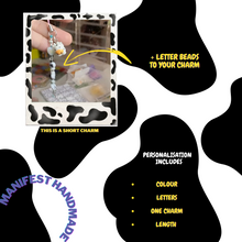Load image into Gallery viewer, Custom Beaded Phone Charms