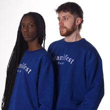 Load image into Gallery viewer, Manifest Blue Sweatshirt