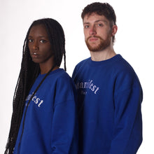 Load image into Gallery viewer, Cobalt Blue Large Arc Sweatshirt