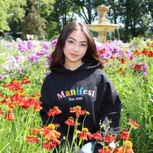 Load image into Gallery viewer, Black Manifest Pride Hoodie