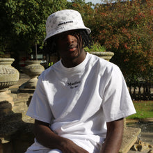Load image into Gallery viewer, White Manifest Embroidered Designer Top