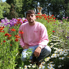 Load image into Gallery viewer, Manifest Baby Pink Mens Sweatshirt
