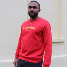 Load image into Gallery viewer, Red and Gold Jumper Mens