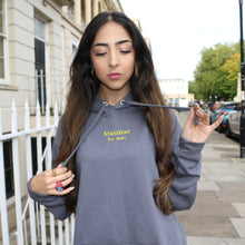 Load image into Gallery viewer, Manifest Deep Grey Hoodie