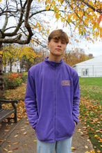 Load image into Gallery viewer, Purple Manifest that Shit Full Zip Fleece