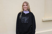 Load image into Gallery viewer, Manifest X Benny Collaboration Sweatshirt in Black