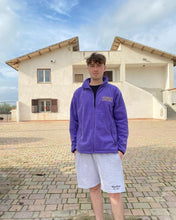 Load image into Gallery viewer, Purple Manifest that Shit Full Zip Fleece