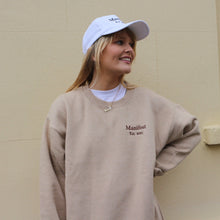 Load image into Gallery viewer, Manifest Sand Embroidered Sweatshirt