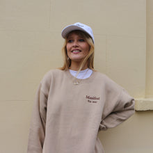Load image into Gallery viewer, Beige Sand Coloured Sweatshirt Manifest