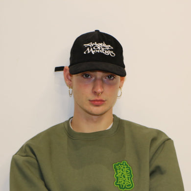 Black Chord Embroidered Friends of Montys Skatepark Hat