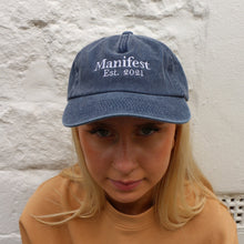 Load image into Gallery viewer, Manifest denim dusted low profile Cap
