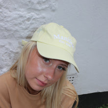 Load image into Gallery viewer, Manifest Yellow Dad Cap
