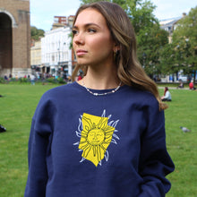 Load image into Gallery viewer, Manifest Navy Sunshine Jumper
