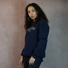 Load image into Gallery viewer, Manifest Stylish Designer Navy Jumper
