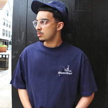Load image into Gallery viewer, Manifest Navy Fisherman T Shirt
