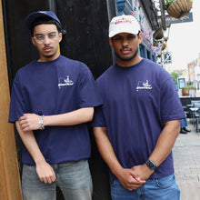 Load image into Gallery viewer, Manifest Navy Fisherman T Shirt

