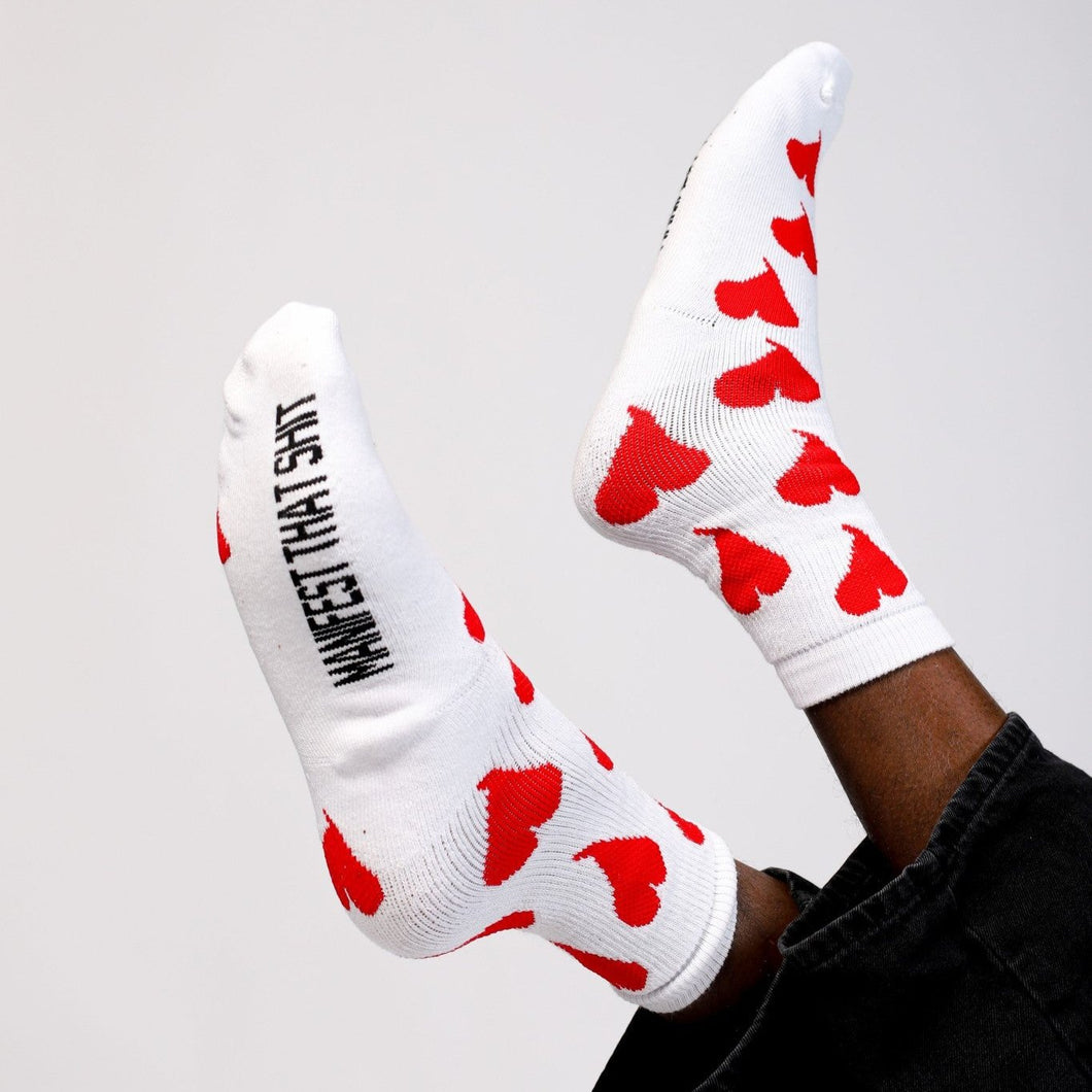 Love Heart Gift Socks Present