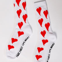 Load image into Gallery viewer, Love Heart Valentines Gift Socks
