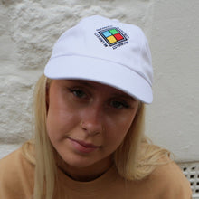 Load image into Gallery viewer, Manifest Clothing Low Profile White Cap 
