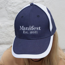 Load image into Gallery viewer, Manifest Clothing Navy Baseball Cap
