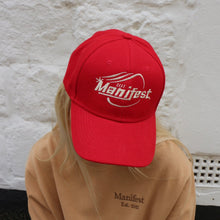 Load image into Gallery viewer, Manifest Clothing Red Baseball Cap
