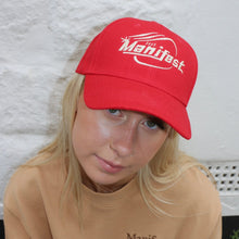 Load image into Gallery viewer, Manifest Clothing Red Sports Cap
