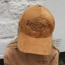 Load image into Gallery viewer, Manifest Clothing Suede Cap
