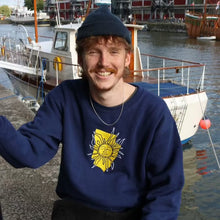 Load image into Gallery viewer, Navy Manifest Sunshine Sweatshirts
