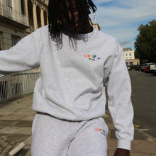 Load image into Gallery viewer, Manifest Pride Sweatshirt in grey
