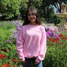 Load image into Gallery viewer, Manifest Womans Baby Pink Sweatshirt
