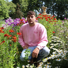 Load image into Gallery viewer, Manifest Crewneck Sweatshirt in Pink
