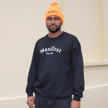 Load image into Gallery viewer, Manifest Black Sweatshirt
