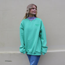 Load image into Gallery viewer, Manifest Sweatshirt in Mint Green
