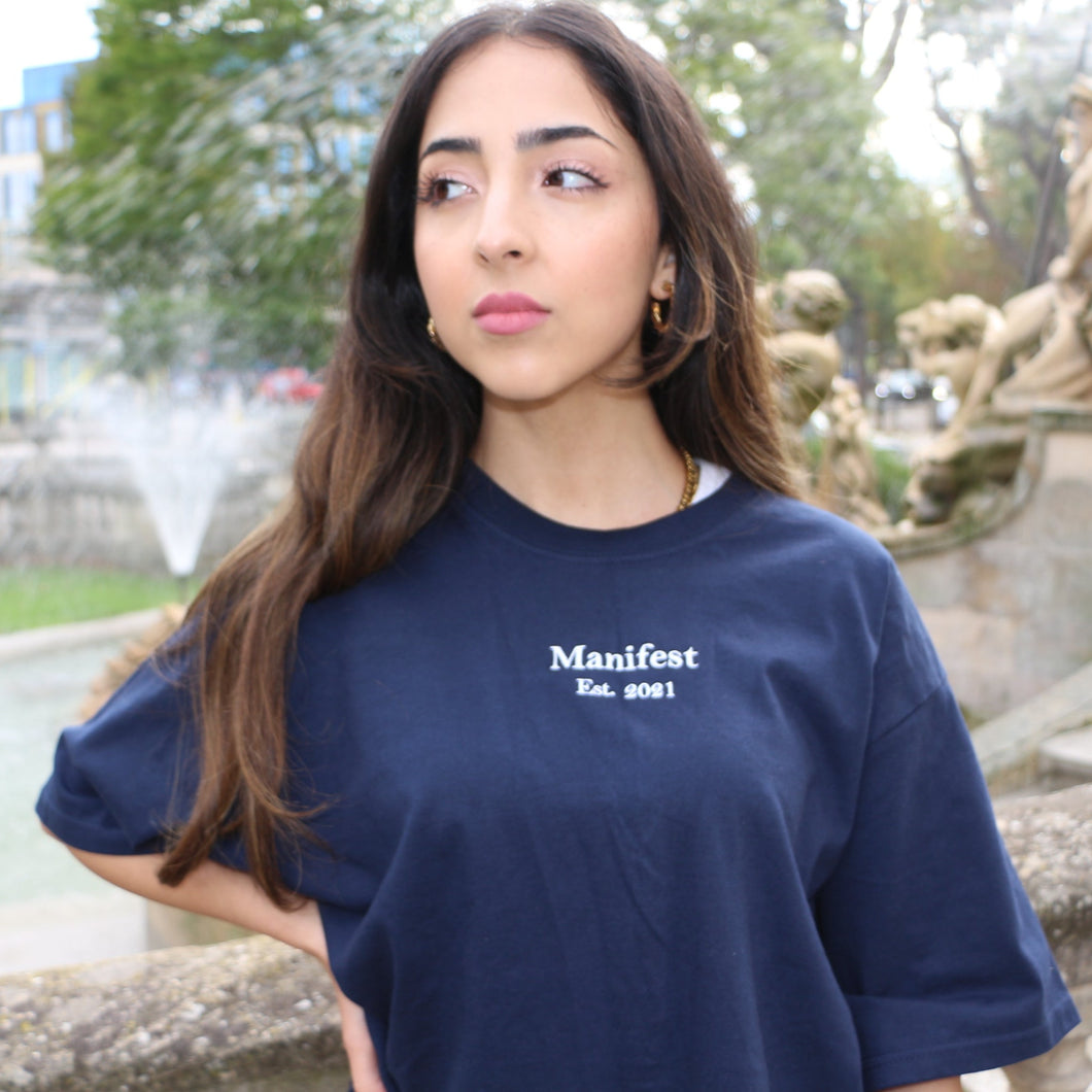 Navy Premium Designer T-Shirt