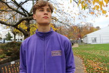 Load image into Gallery viewer, Purple Manifest that Shit Full Zip Fleece
