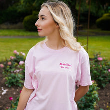 Load image into Gallery viewer, Manifest Pink Casual T-Shirt Girls
